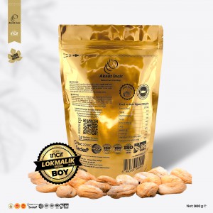 Orta Boy 900g Gold Doypack Kuru İncir – Aydın İnciri (AB Coğrafi İşaretli)