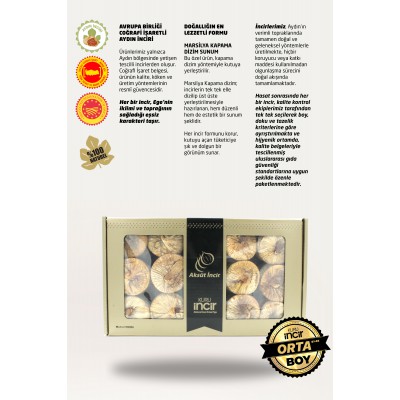 Kuru İncir Marsilya Kapama Dizim 1000g Aydın İnciri