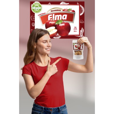 Kurutulmuş Elma Dilimleri