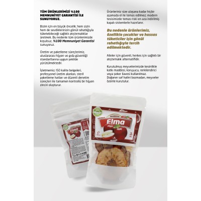 Kurutulmuş Elma Dilimleri