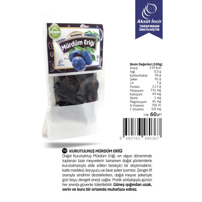 Kurutulmuş Mürdüm Eriği